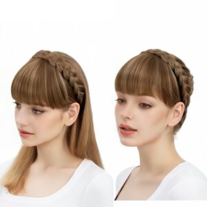 braided hair hoops, wigs, bangs,all in one covering the hairline invisible traceless top of the head hair patch braided hair hoops, wigs, bangs,all in one covering the hairline invisible traceless top of the head hair patch