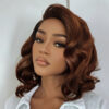 bob #33 auburn loose body wave human hair