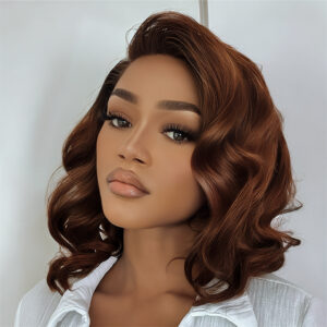 bob #33 auburn loose body wave human hair bob #33 auburn loose body wave human hair
