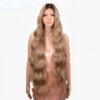 t1b/12 body wave ombre dark brown root to ash champagne honey blonde lace frontal human hair