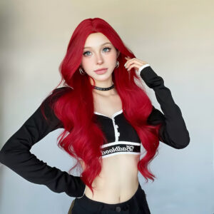 #350 solid bright cherry red body wave lace front human hair vibrant fire red #350 solid bright cherry red body wave lace front human hair vibrant fire red