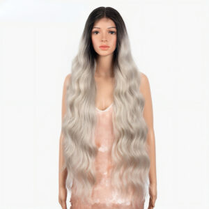 t1b/silver ombre body wave human hair natural black root to metallic silver grey lace frontal wigs t1b/silver ombre body wave human hair natural black root to metallic silver grey lace frontal wigs