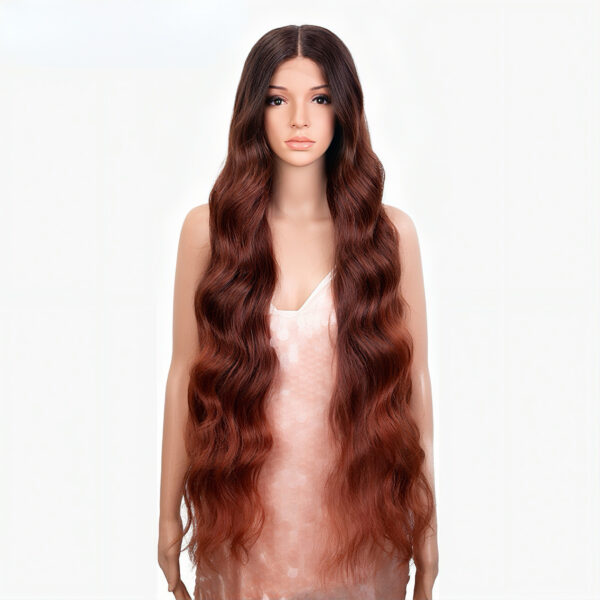 body wave 1b/30 ombre (natural black roots to medium auburn/copper red ends) human hair body wave 1b/30 ombre (natural black roots to medium auburn/copper red ends) human hair