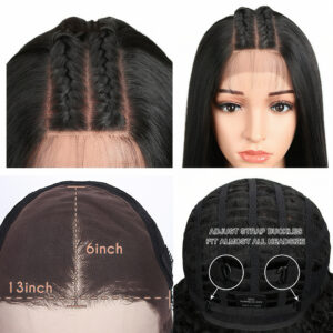 #1B Standard Body Wave Natural Black Hair Lace Frontal 100% Human hair body wave 1b/30 ombre (natural black roots to medium auburn/copper red ends) human hair